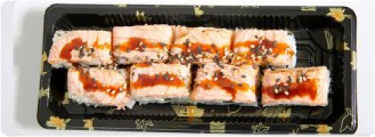 Zalm, komkommer, roomkaas, brie