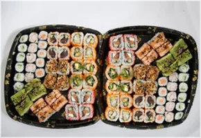 48 rollmix, 16 nigiri mix, 24 maki mix