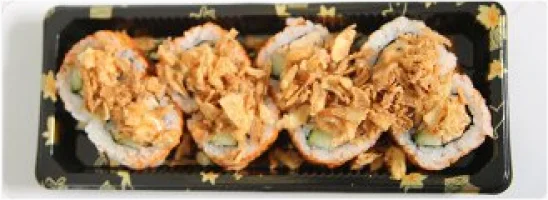 Tonijnsalade, sesam en komkommer